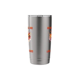 Nobody Loves Me Like Jesus Does Cross Heart Floral Faith Stainless Steel Insulated Tumbler