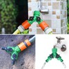 2 Way Hose Splitter Y Hose Connector Drip Irrigation Hose