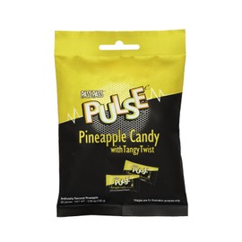 Pulse Pineapple Candy | Individually Wrapped Hard Candy Pack | Premium Quality Fruit Flavored With Tangy Twist | DS Group Authenticated Pouch Pack - 3.53 Oz (100 g)