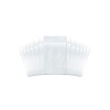 SNL Quality Zipper Lock Reclosable Clear Disposable Plastic Bags, Strong