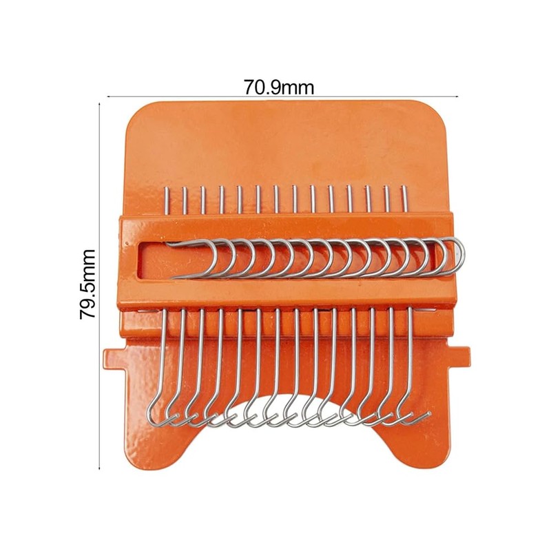 Hsthe Sea Small Weaving Loom, Wooden Speedweve Darning Loom Type