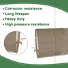 Rain Barrel Spigot Kit, 2 in Fine-Thread Adapter, Brass Valve
