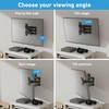 D-Line TV Wall Bracket for 13-27 Inch TVs, Tilt, Turn
