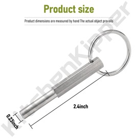 KitchenKipper Service Repair Tool Key for Jura Capresso Impressa AEG Cafamosa Krups Nespresso Coffee Machines - Open Security Oval Head Screws