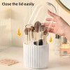 Rotating Makeup Brush Holder – Makeup Brush Organizer Box, Cosmetic