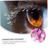 Outanaya Fluorescence False Lashes Glitter Eyelash Extensions 3d Effect for