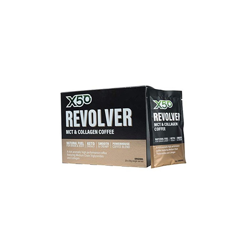 X50 Original Revolver MCT Coffee Sachets 20 x 20 g