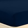 Utopia Bedding King Fitted Sheet, Navy - 12 Inch (30cm)