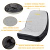 TICSEA Riding Lawn Mower Seat Cover,Waterproof Tractor Seat Cover fits