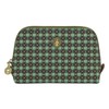 Coby Cosmetic Bag Triangle Small Clover Green 19/15 x 12