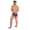 Kapow Meggings Beach Briefs Men's Swimming Trunks, Sable