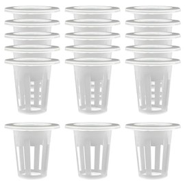 UUYYEO 100 Pcs Hydroponic Growing Baskets Hydroponics Seed Starters Seed Starting Baskets Small Hydroponics Grow Baskets Plant Replacement Baskets Hydroponics Supplies