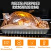 Henyall 24pk Roasting Bags for Oven (Including Ties),Multi-Purpose Cooking Bags