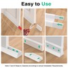 Lewondr 36 Inch Door Draft Stopper, Waterproof Under Door Draft