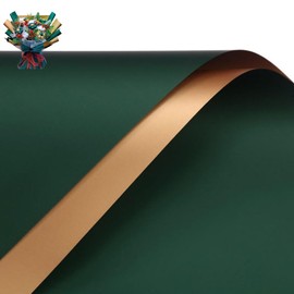 Corkwaw 20 Count Double Sided Colorful Flower Wrapping Paper