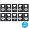 Groomsmen Bottle Openers (10 pack) Groomsman Gifts I Team Groom