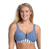 Miss Mary of Sweden Azur Underwired Patterned Bikini Bra for
