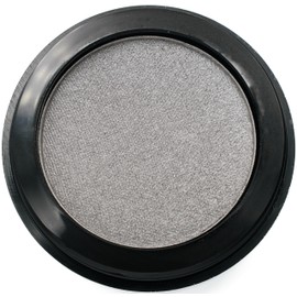 Pure Ziva Platinum Silver Shimmering Gray Grey Pewter Pressed Powder Single Vegan Eyeshadow; Talc, Paraben & Cruelty Free