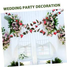 HOOTNEE Realistic Artificial Peony Garland Real Touch Silk Vine for Wedding Decorations Home Décor and Floral Arrangements for Arches and Backdrops