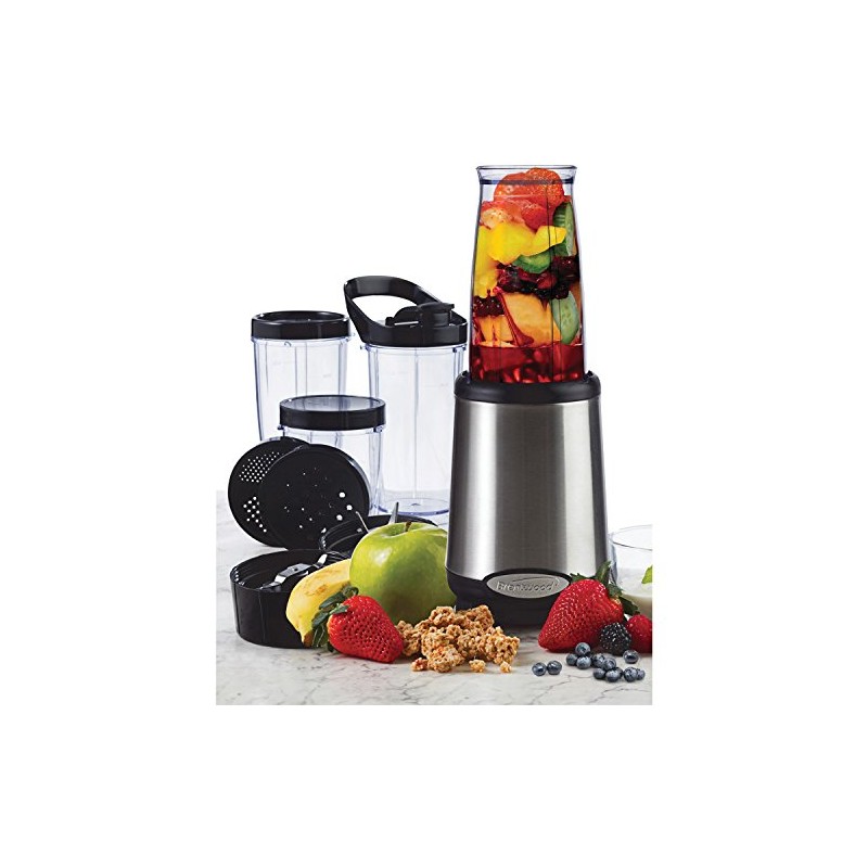 Brentwood JB-199 Multi Pro Personal Blender 20pc Set, Stainless Steel