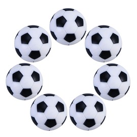 Pack of 6 Luoem Table Football Table Football Balls Black/White