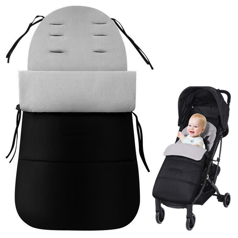 Stroller Sleeping Bag Universal Baby Stroller Footmuff Windproof Waterproof Winter