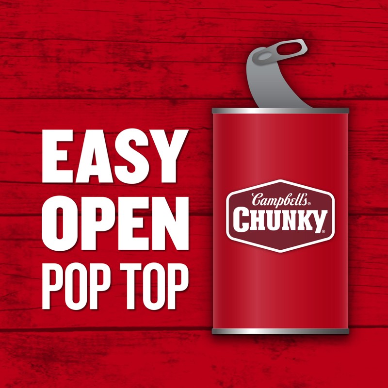Campbell’s Chunky Soup, Steak and Potato Soup, 16.3 oz Can
