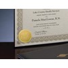 PaperDirect Thank You Embossed Gold Foil Certificate Seals, 2 Inch,