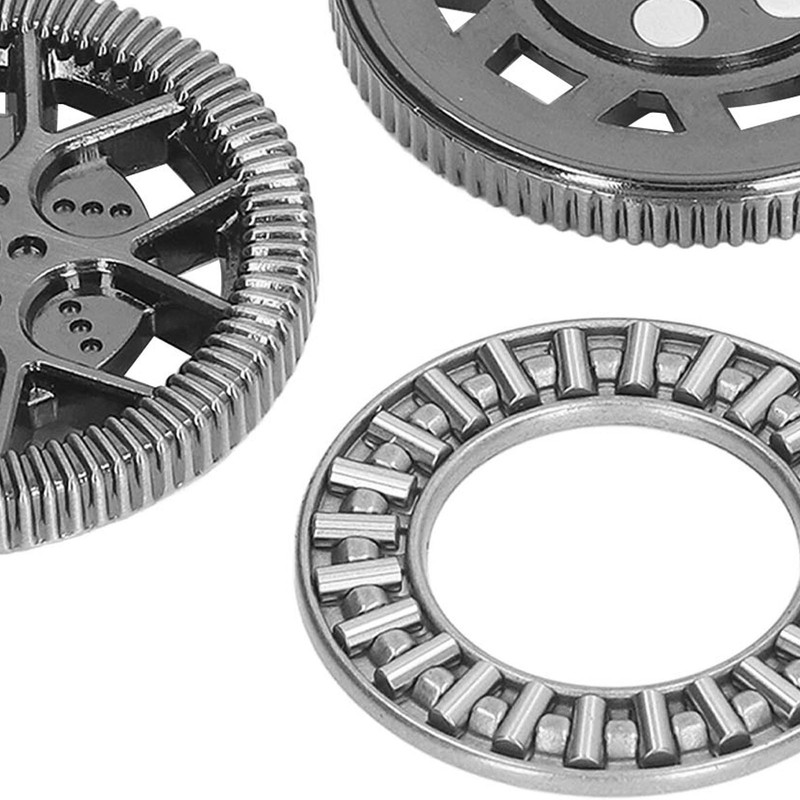 Hollow Hub Pattern ADHD Haptic Coin Portable Magnetic Anxiety Stress