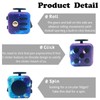 3PCS Fidget Cube, Cube Anxiety Relief Toy, Relaxing Toys Six