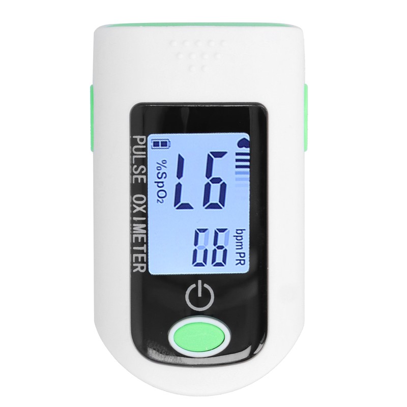 Fingertip Pulse Oximeter Blood Oxygen Saturation Monitor Heart Rate Meter