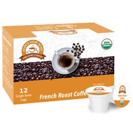 Alex's Low Acid Organic Coffee K-Cups (12 Servings) - French Roast