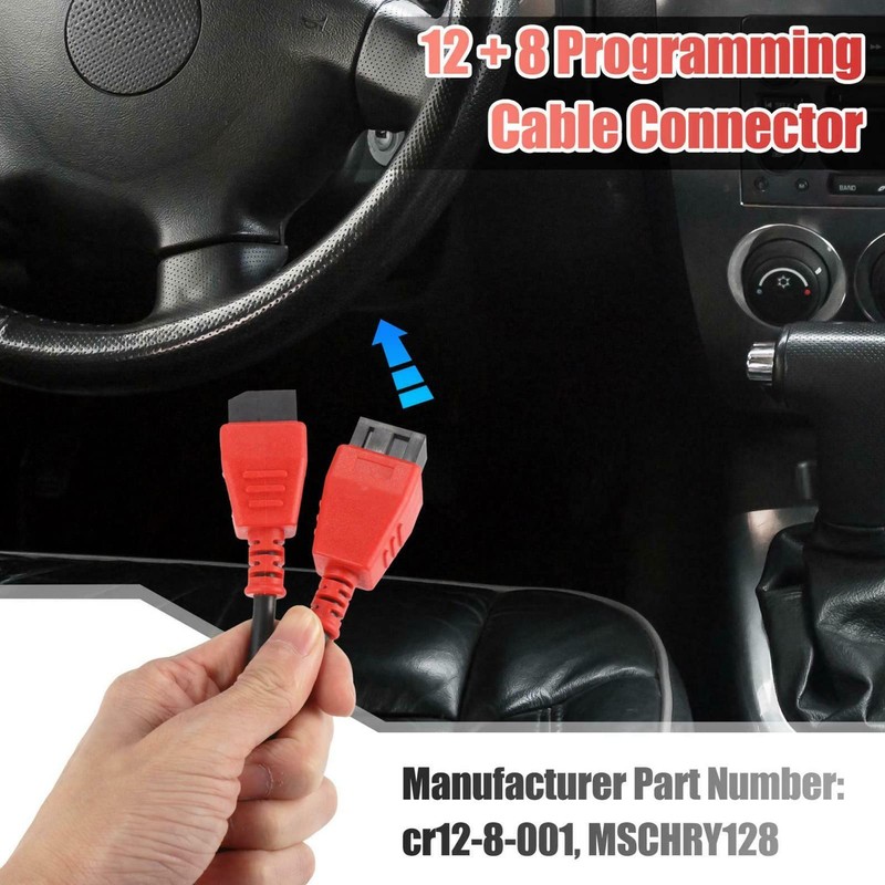Diagnostic Cable, 12+8 Pin Diagnostic Plug Cable Adapter MSCHRY128 Diagnostic