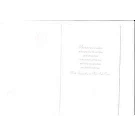 On Your Little Ones Naming Day Cute Nice Verse Luxury Greeting Card - Baby's