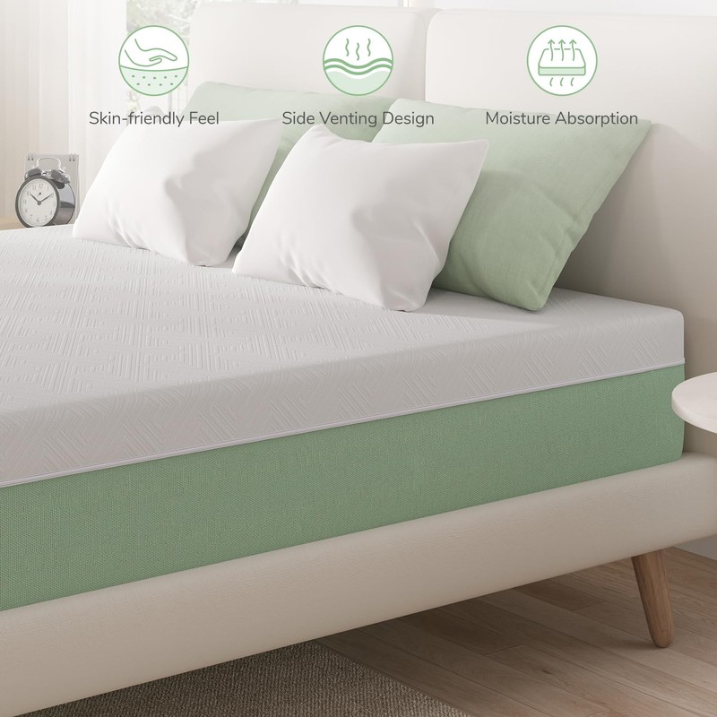 Novilla 10 Inch Full Mattress, Gel Memory Foam Mattress Full