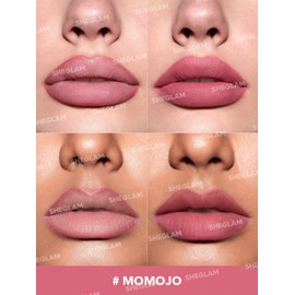 SHEGLAM Lip Liner Creamy Matte Pencil High Pigment Not Easy to Fade Silky Smooth Matte Contour Tint Lip Makeup-Momojo
