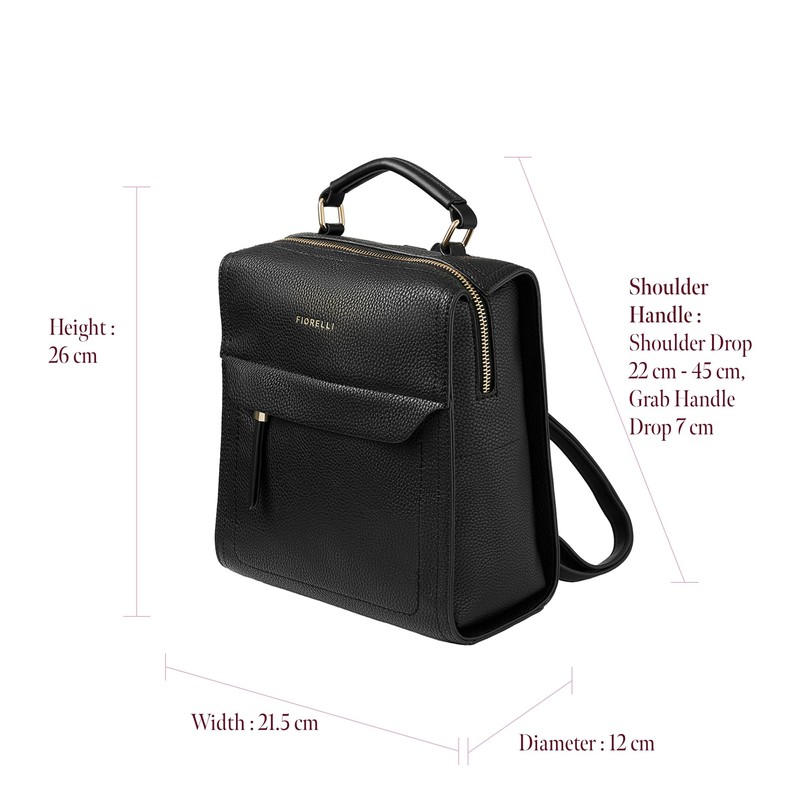 Fiorelli Women's Isla Small Backpack, Stylish Backpack with Adjustable Straps