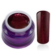 Colour Gel Metallic Red Berry Red UV LED Nail Gel