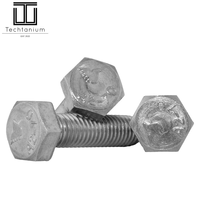 Techtanium® Hexagon Screws M10 x 80 mm Made of A2