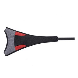 Namvo Cycling Platform Anti-Sweat Net Bicycle Block Sweat Strip Road And Mountain Dynamic Cycling Training Accessories(Black and Red)
