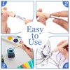 ZEYIYER 11 Pcs Dip Pens, G Pen Ink Nibs, Wooden