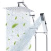 Hibbent All Metal CUPC Certified 10'' Rain Shower Head, Dual