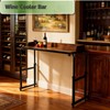Overbed Table with Wheels and Desktop Enclosure (Brown)