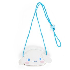 Sanrio 765856 Sanrio Coin Case with Rope Cinnamoroll Cinnamoroll Coin Case Pass Case, Character, 6.4 x 1.2 x 3.1 inches (16.3 x 3 x 8 cm)