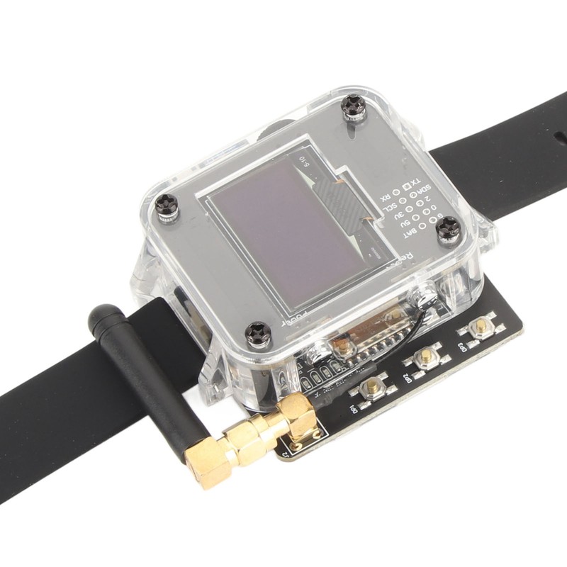 WiFi Programmable Watch 1.3 Inch Screen 2.4GHz ESP8266 Board 3dB