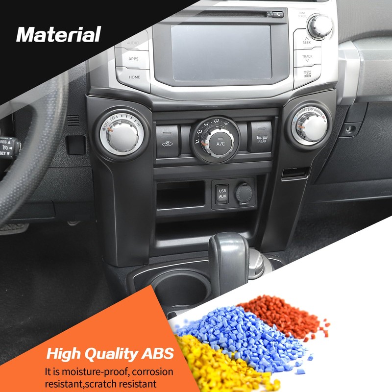JeCar for 4Runner Interior Trim Center Console Dash Air Conditioner