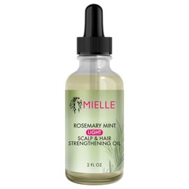 Mielle Aceite Fortalecedor Suave para Cuero Cabelludo y Cabello, Romero y Menta, 59ml