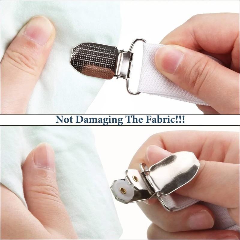 Consss Bed Sheet Straps, Adjustable Durable Bed Sheet Holder Straps
