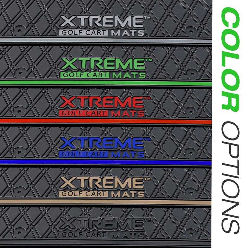 Xtreme Mats Dash Mats and Golf Cart Cubby Inserts for