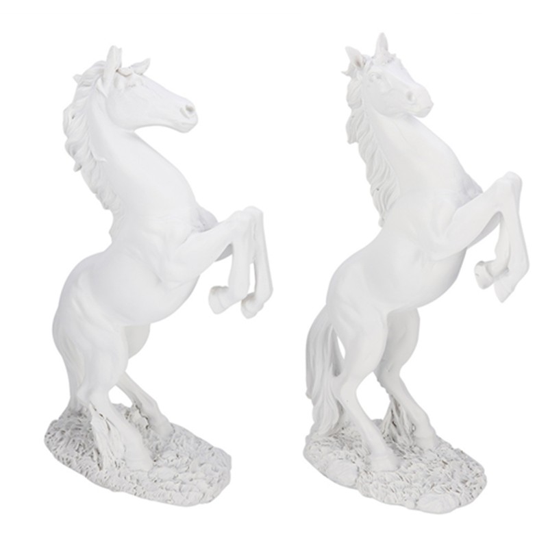 Eruopean Style Horse Sculpture Home Desk Decor Ornament Photograph Props